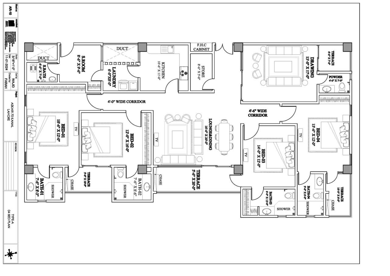 Type-A-4-Bed-Plan-Pearl-Tower-rotated-1